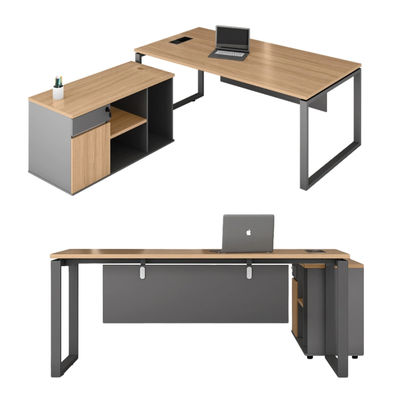 Bequeme Beschaffung von Büromöbeln und modernen Computer aus Holz