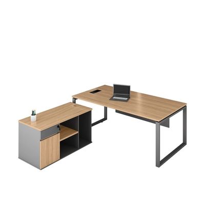 Ein Behälter L-förmige Home Executive Office Computer Schreibtisch OEM