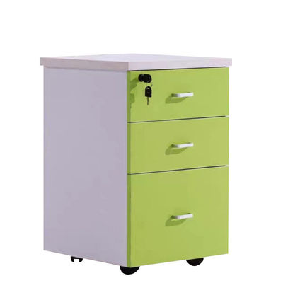 Moderner Möbel Stil Massivholz Schließbarer Schrank mit Schub-Zug-Design