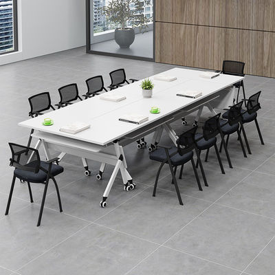 Büromöbel spezifisch für mobile Klappkonferenzen Trainingstisch mit Rädern auf Rädern