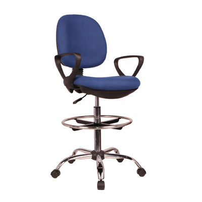 Rezeptionstisch Kassierer Stuhl für Haus Rezeptionist Stoff Drehlift Büro Mesh Stuhl