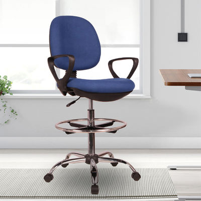 Rezeptionstisch Kassierer Stuhl für Haus Rezeptionist Stoff Drehlift Büro Mesh Stuhl