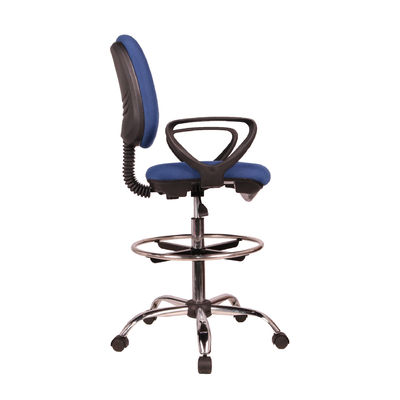 Rezeptionstisch Kassierer Stuhl für Haus Rezeptionist Stoff Drehlift Büro Mesh Stuhl