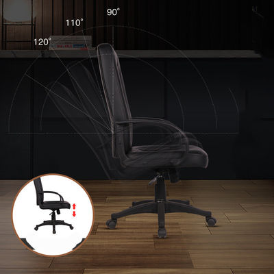 Robuste ergonomische Schwenkbare große Klassenzimmer Pu Stuhl Hochrücken Stuhl für eine verbesserte Haltung