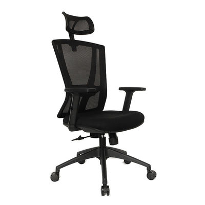 Verstellbarer Kopfstütze Mesh Stuhl Stoff Multifunktionaler Ergonomischer Hochrücken Boss Stuhl