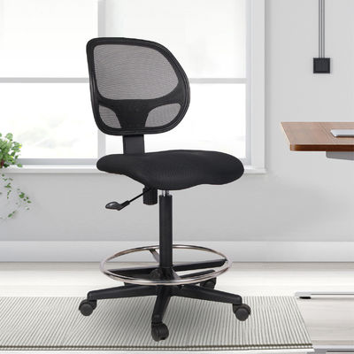 Moderne hohe Counter Mesh Bürohöhe Fußstuhl mit OEM ODM und Stoffmaterial