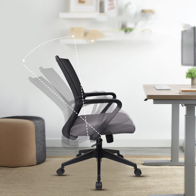 Erschwinglicher moderner Mesh-Bürostuhl mit Bow-Back-Design Einfacher ergonomischer Liftstuhl