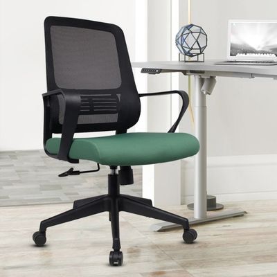 Ergonomischer Bürostuhl Komfortable Drehwoche mit 360-Grad-Gitter und ohne Handgelenk