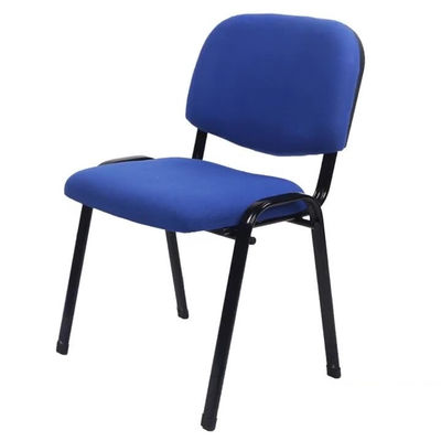 Sitz für Angestellte im Personalbüro Blauer Stoff-Ausbildungsstuhl mit Schreibbrett