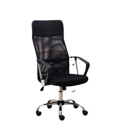 Hot Black High Back Office Chair Executive Chairs Mehrzweck-Schwenknetz-PC-Stuhl 2023