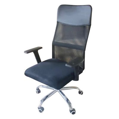 Hot Black High Back Office Chair Executive Chairs Mehrzweck-Schwenknetz-PC-Stuhl 2023