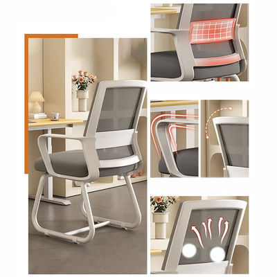 Ergonomischer Hochrücken Mittlerer Rücken Atmungsfähiger Mesh-Stuhl für Heim-Büro und Gaming