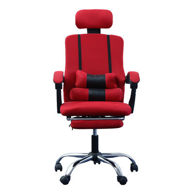 Modern Design Mesh Bürostuhl mit Fußstütze und BIFMA Passed 60mm PU Nylon Giebel