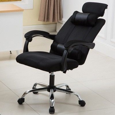 Modern Design Mesh Bürostuhl mit Fußstütze und BIFMA Passed 60mm PU Nylon Giebel