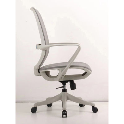 Verstellbarer ergonomischer Netz-Büro-Stuhl mit Drehrädern und Lendenstütze