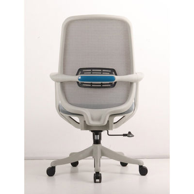 Verstellbarer ergonomischer Netz-Büro-Stuhl mit Drehrädern und Lendenstütze