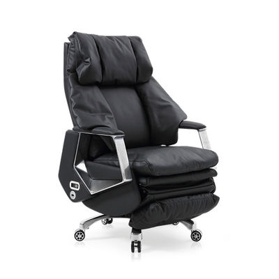 Automatischer PC-Stuhl aus Leder mit Dreh- und Einstellfunktionen