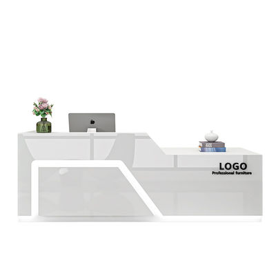 Salon Rezeption Schreibtisch Einkaufszentrum Shop Display Counter Pedestal Für OEM ODM Einsatzszenarien