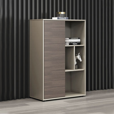 Correc Montierte Holz-Büro-Datei-Schrank Grün Low-Schrank für Speisekammer-Lounge-Speicher