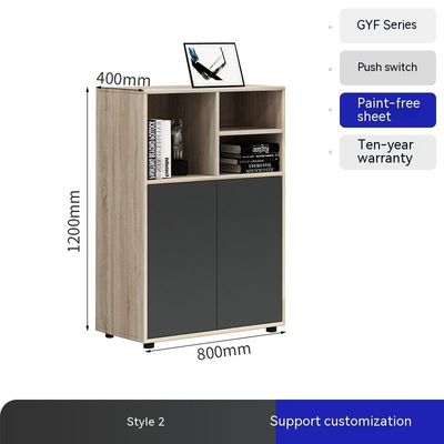 Funktionale und langlebige Flower Groove Schreibtisch-Niedrigschrank für die Büro-Partitionsspeicherung