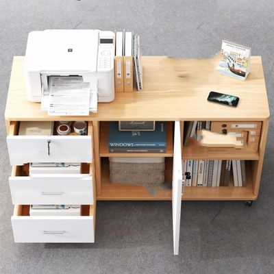 Bequeme Bürorganisation Schließschrank mit Schubladen und verstellbaren Regalen