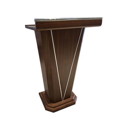 Stylische Massivholzleuchter für den Konferenzbereich Podium Tisch Einfache moderne Konferenz