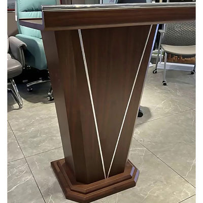 Stylische Massivholzleuchter für den Konferenzbereich Podium Tisch Einfache moderne Konferenz