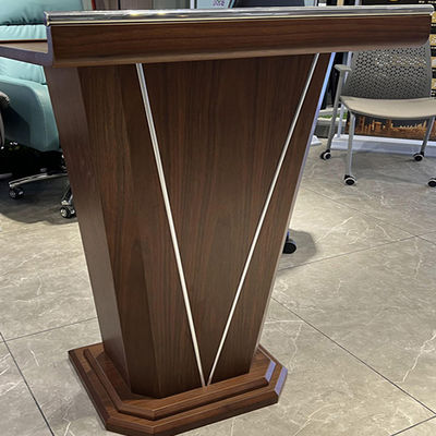 Stylische Massivholzleuchter für den Konferenzbereich Podium Tisch Einfache moderne Konferenz