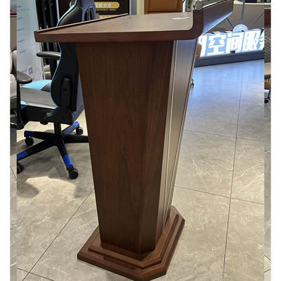 Stylische Massivholzleuchter für den Konferenzbereich Podium Tisch Einfache moderne Konferenz