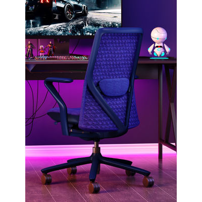 Bürostuhl Ergonomisches Design für bequeme sitzende Rückenlehne und drehbare PC-Spiele