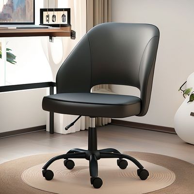 Technisches Leder Büromöbelmanager Dreh- und Drehschalter Ergonomischer Computer-Treffstuhl