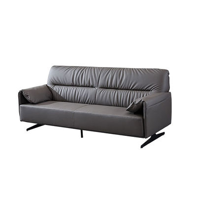 Hersteller von Büromöbeln Anpassung von Ledersofa-Sets für drei Sitze