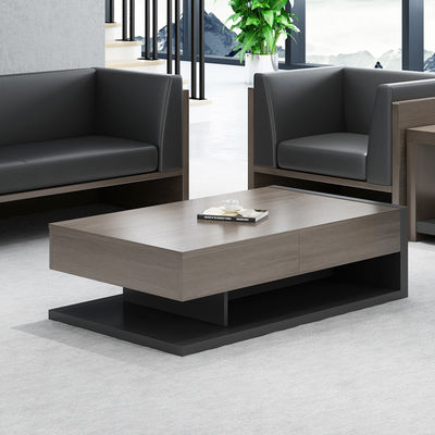 Moderne Büromöbel Luxus 1 2 3 Sitzplätze Holzdesign aus Kuhleder