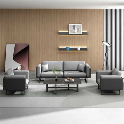 OEM Leicht Luxus italienisches modernes Ledersofa Kaffeetisch für Büromöbel