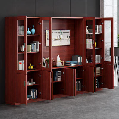 Stylistischer Holzbücherregal Bücherdatei-Datenschrank für die kommerzielle Lagerung und Anzeige
