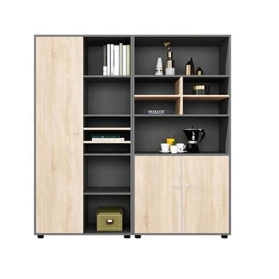 Speicherung von Daten Holz-Datei-Kombinations-Buchschrank für einfaches Design-Style-Büro