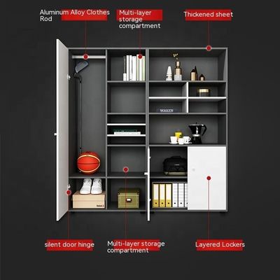 Speicherung von Daten Holz-Datei-Kombinations-Buchschrank für einfaches Design-Style-Büro