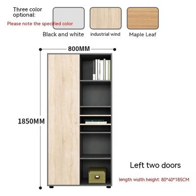 Speicherung von Daten Holz-Datei-Kombinations-Buchschrank für einfaches Design-Style-Büro