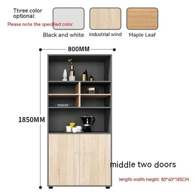 Speicherung von Daten Holz-Datei-Kombinations-Buchschrank für einfaches Design-Style-Büro