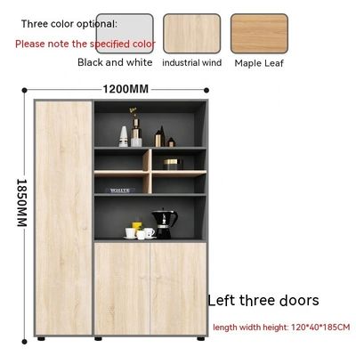 Speicherung von Daten Holz-Datei-Kombinations-Buchschrank für einfaches Design-Style-Büro