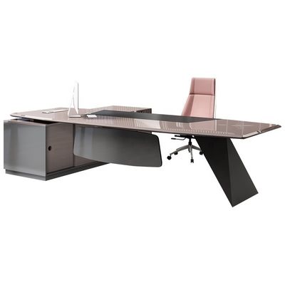 Upgrade Your Office Space L-förmige Executive Desk Mail Packing N für weibliche Präsidentin