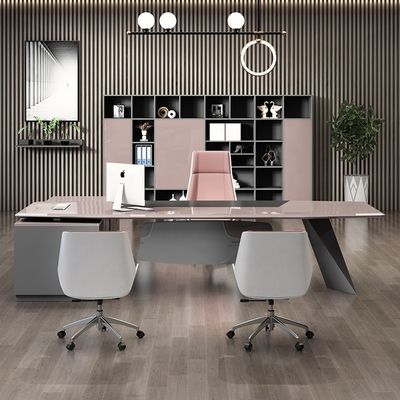 Upgrade Your Office Space L-förmige Executive Desk Mail Packing N für weibliche Präsidentin