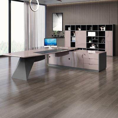 Upgrade Your Office Space L-förmige Executive Desk Mail Packing N für weibliche Präsidentin