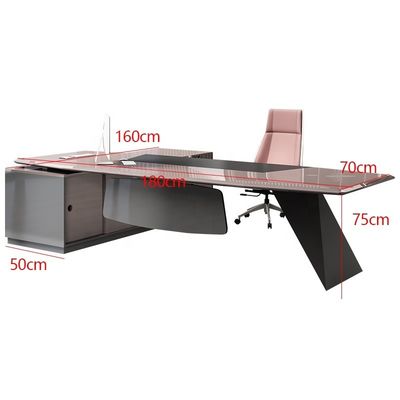 Upgrade Your Office Space L-förmige Executive Desk Mail Packing N für weibliche Präsidentin