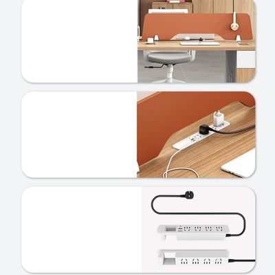 Einfacher, moderner Personal Sitz Arbeitstisch Büro 6 Vier 4 Personen Büro Schreibtisch Stil Modernität