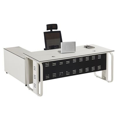 Umweltfreundliche Büromöbel Freistehender Executive Computer Desk für Zuhause und Unternehmen