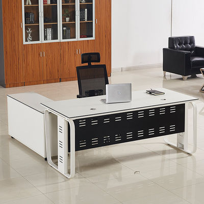 Umweltfreundliche Büromöbel Freistehender Executive Computer Desk für Zuhause und Unternehmen