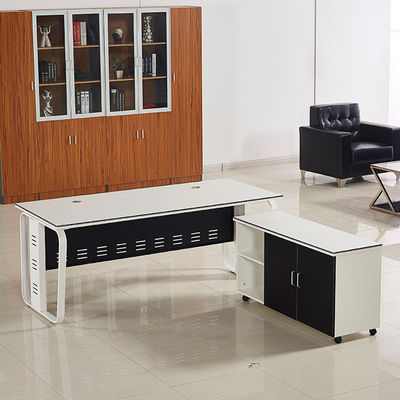 Umweltfreundliche Büromöbel Freistehender Executive Computer Desk für Zuhause und Unternehmen
