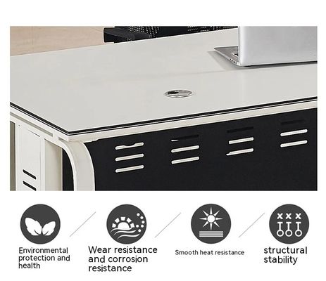 Umweltfreundliche Büromöbel Freistehender Executive Computer Desk für Zuhause und Unternehmen