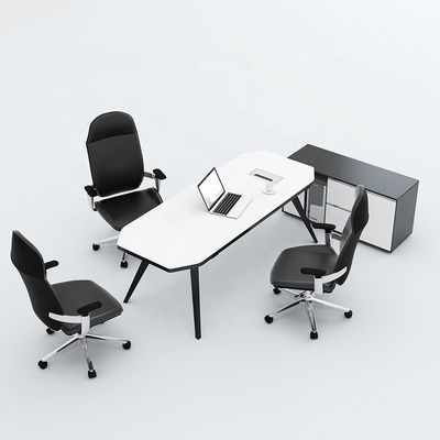 Moderne Bürostelle und -stühle für Einzelpersonen Stilvolle Möbel für den Arbeitsplatz des Managers